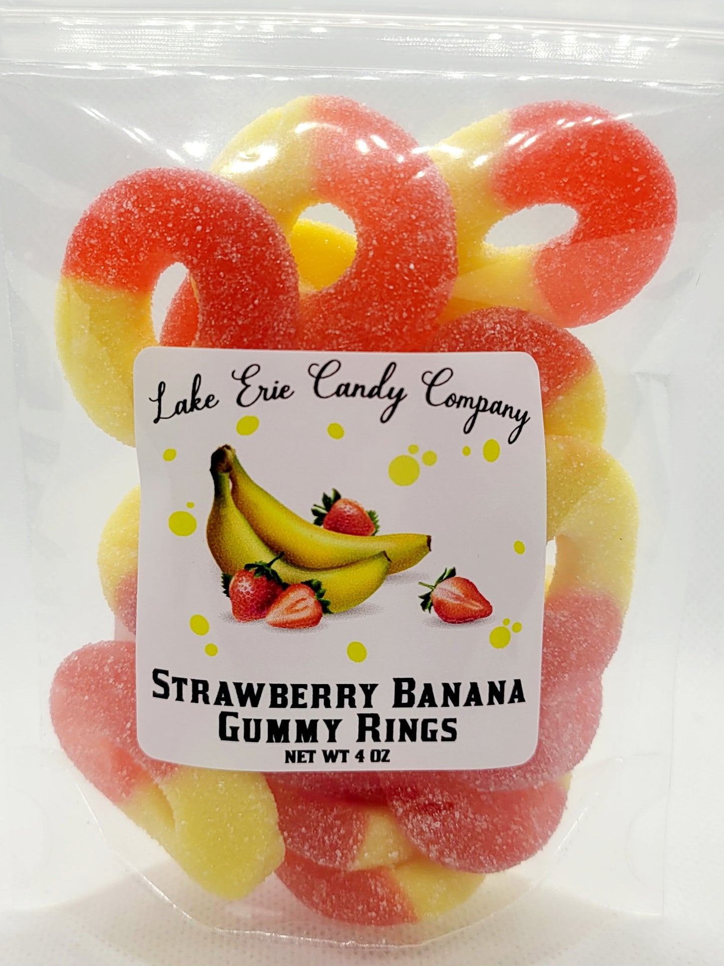 Strawberry Banana Gummy Rings