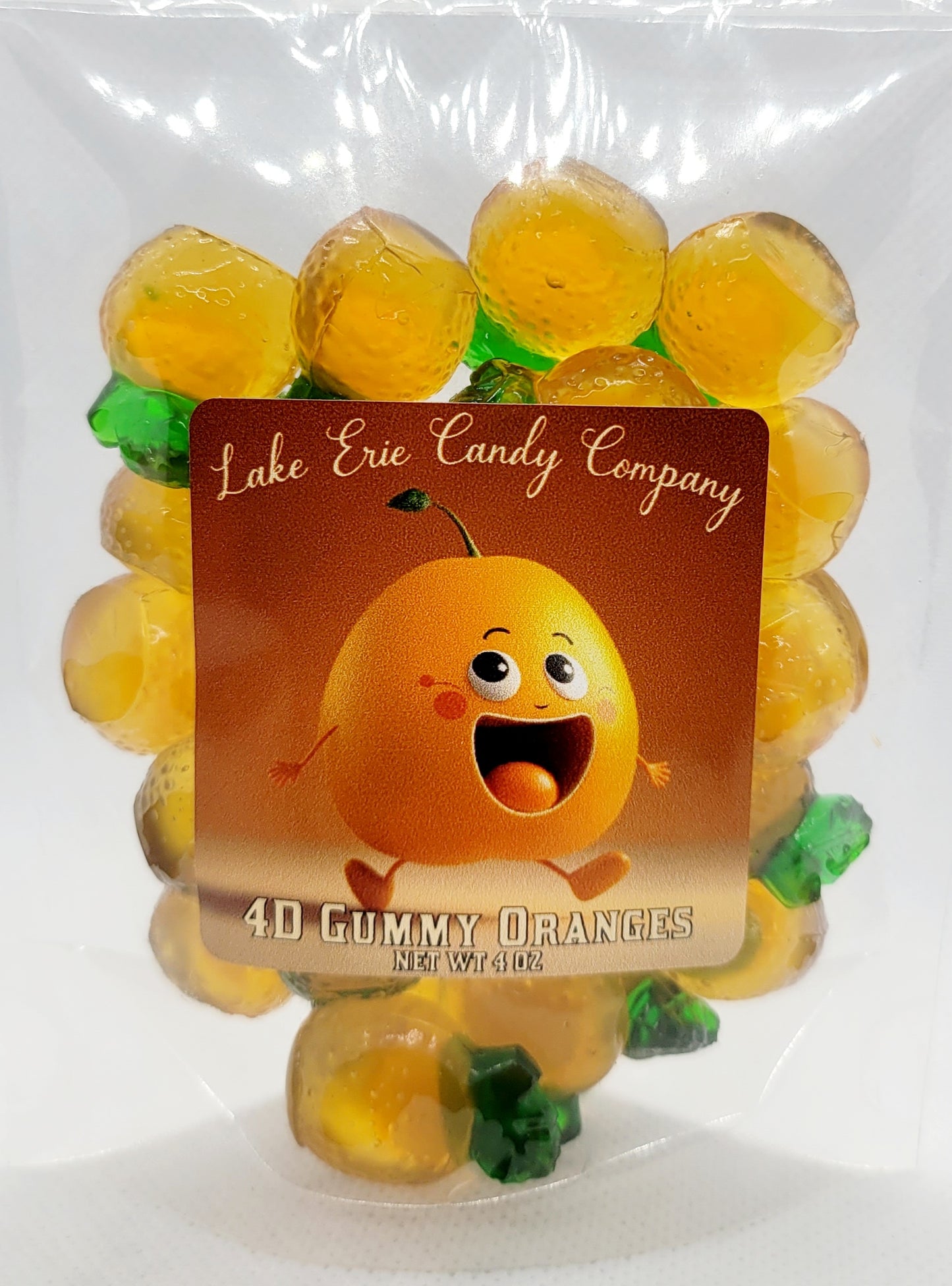 4D Gummy Oranges
