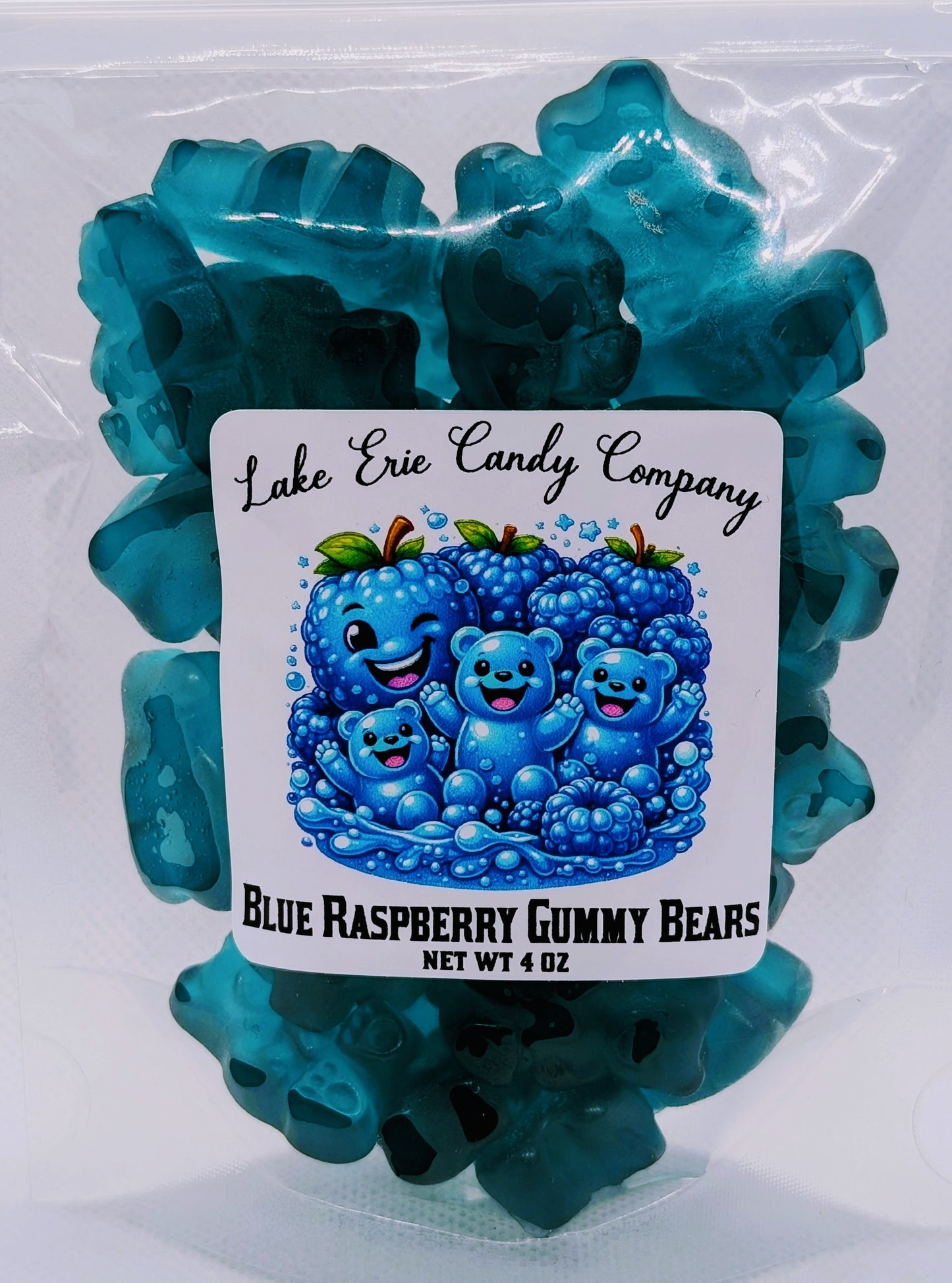 Blue Raspberry Gummy Bears