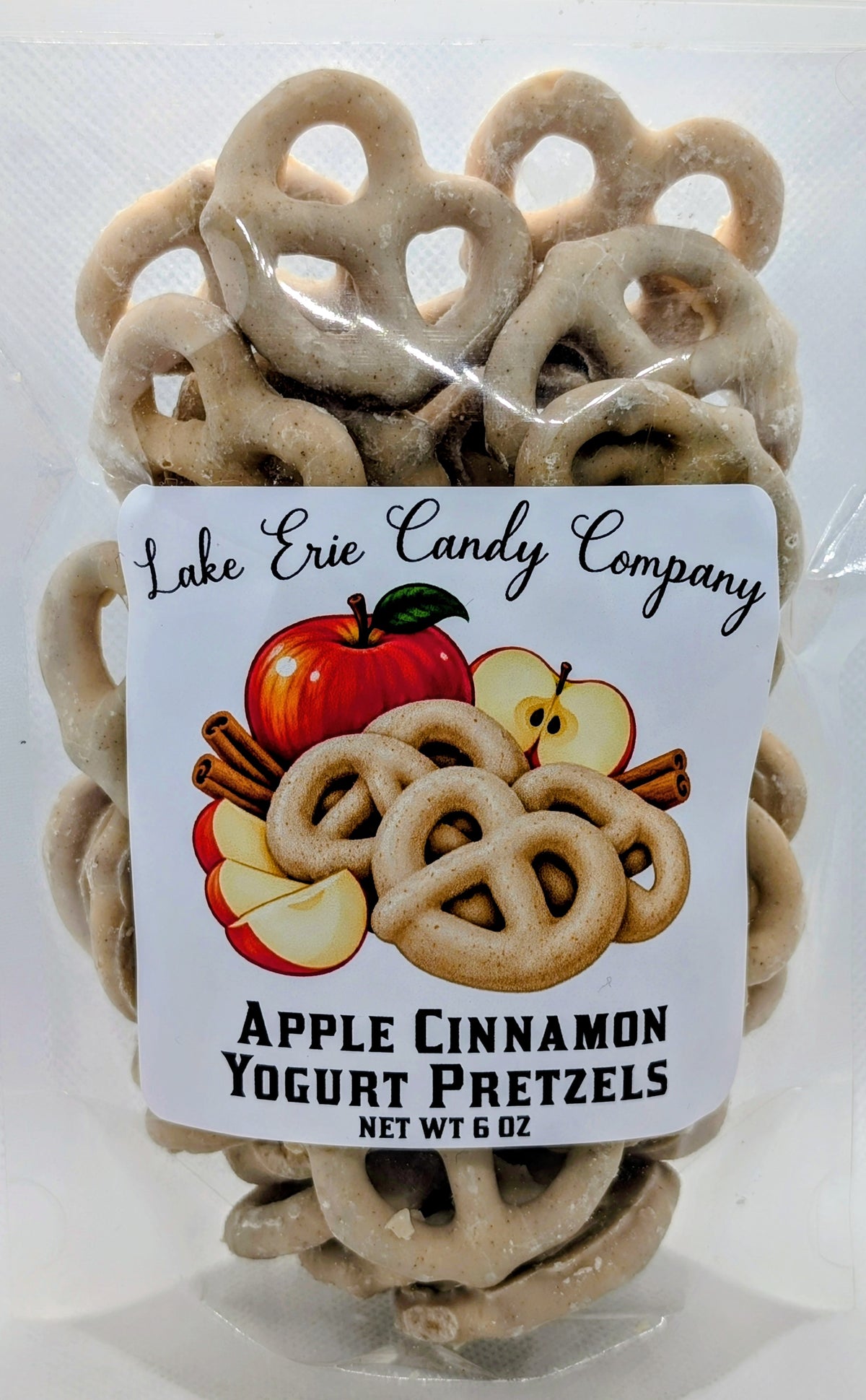 Apple Cinnamon Yogurt Pretzels