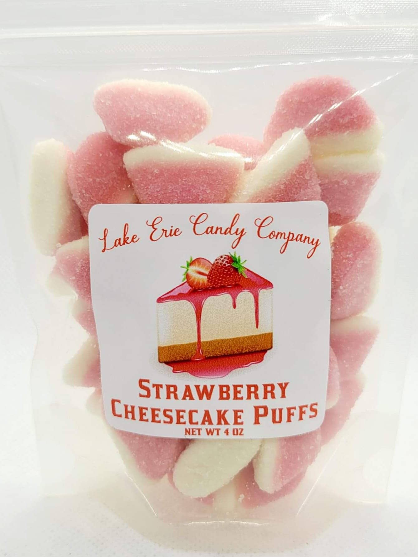 Strawberry Cheesecake Puffs