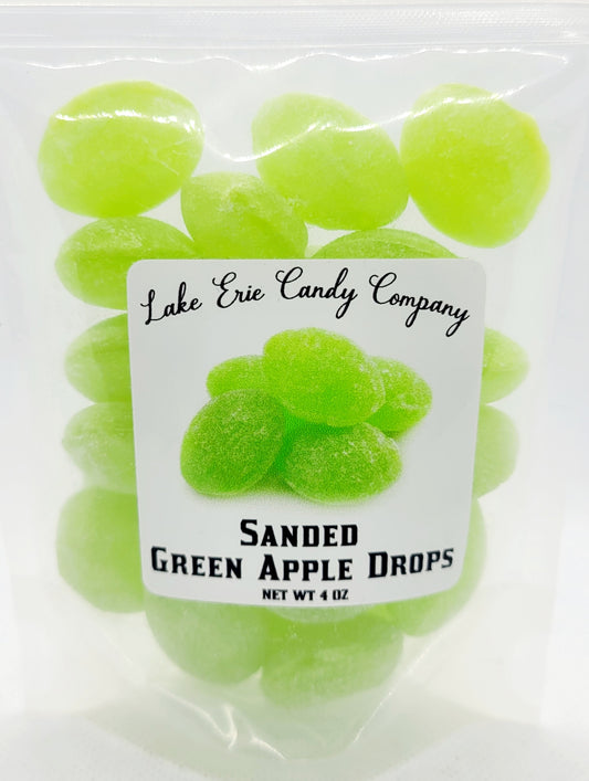 Sanded Green Apple Drops