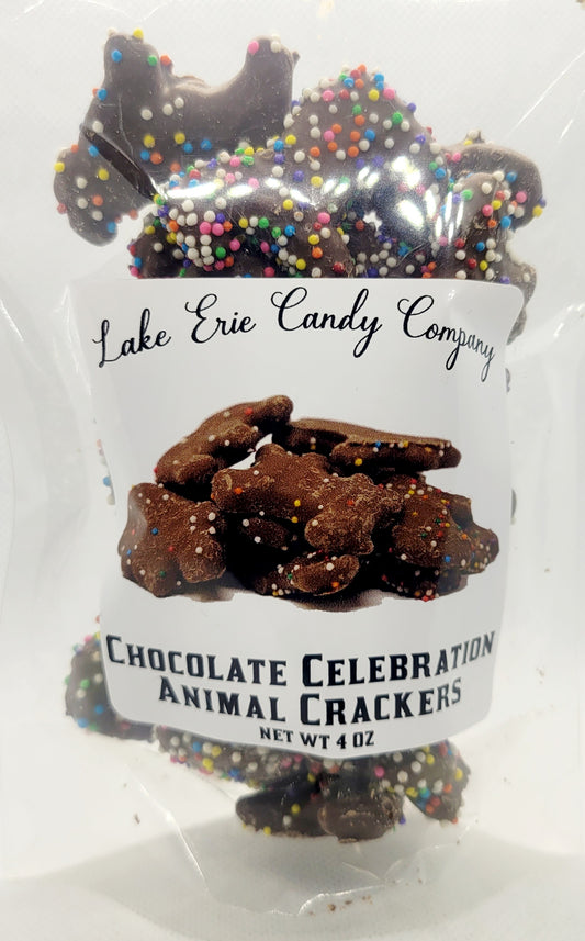 Chocolate Celebration Animal Crackers