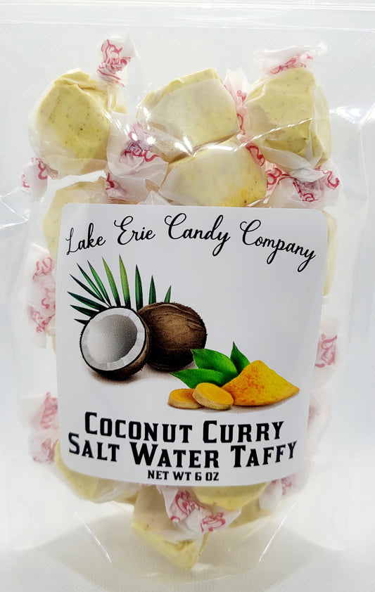 Coconut Curry Salt Water Taffy