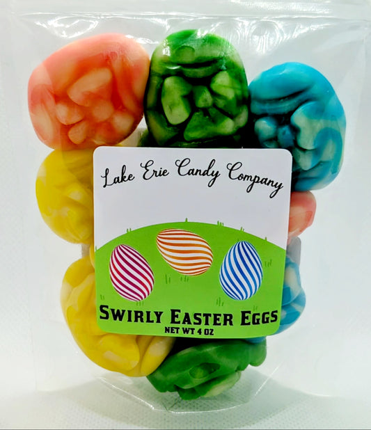 Swirly Easter Eggs