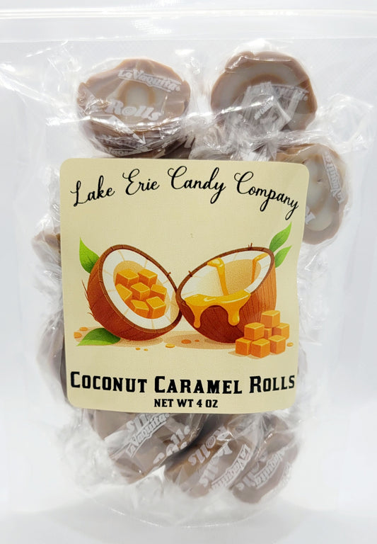 Coconut Caramel Rolls
