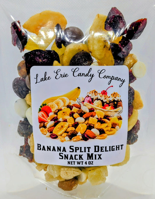 Banana Split Delight Snack Mix