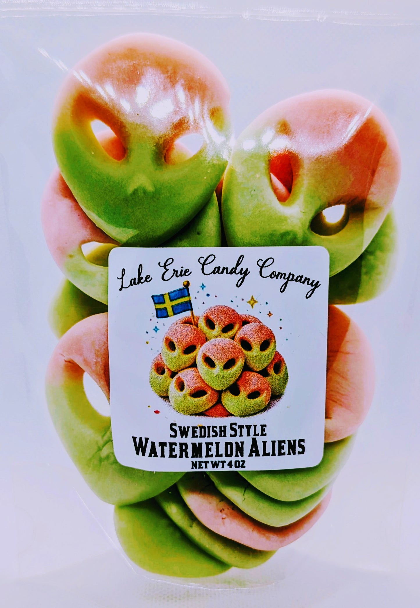 Swedish Style Watermelon Aliens