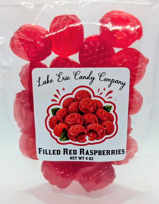 Filled Red Raspberries