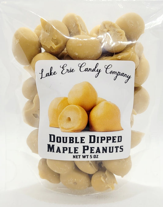 Double Dipped Maple Peanuts