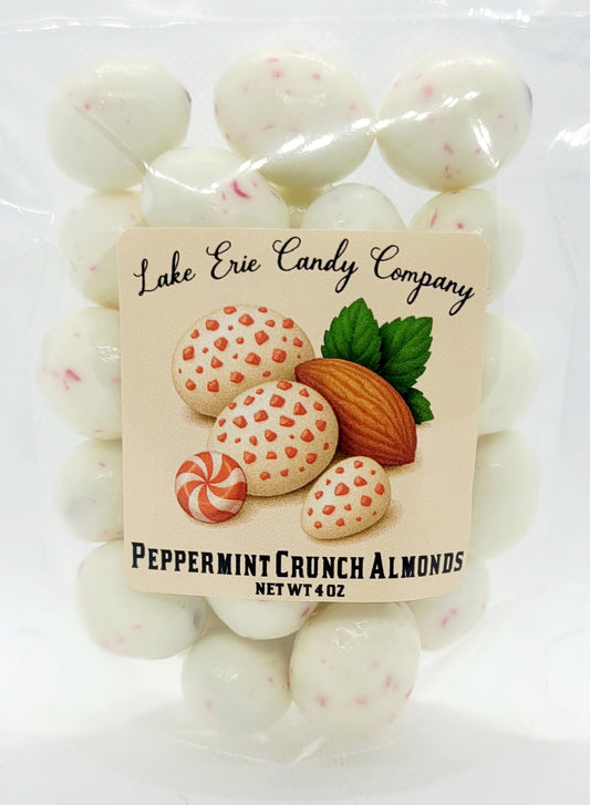 Peppermint Crunch Almonds
