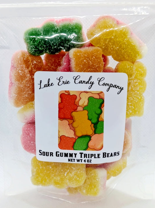 Sour Gummy Triple Bears