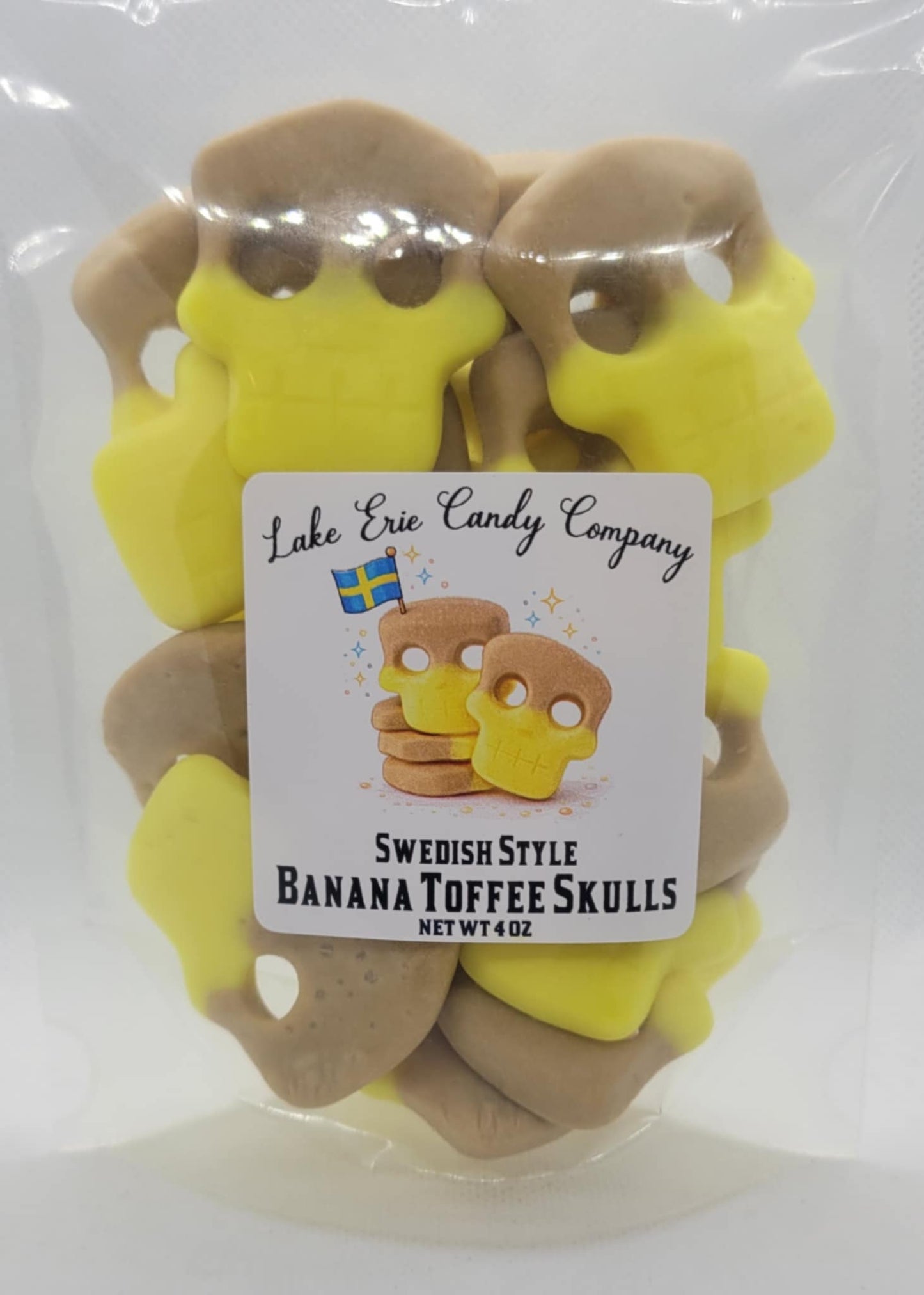 Swedish Style Banana Toffee Skulls