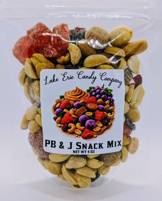 PB & J Snack Mix