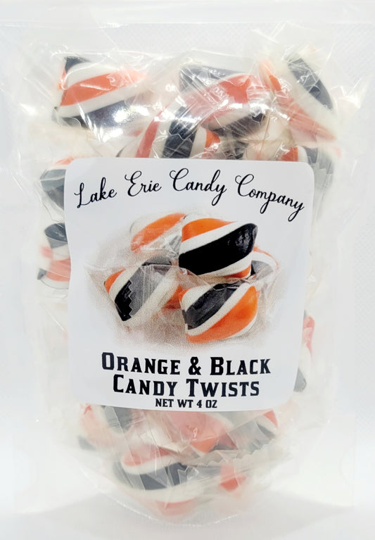 Orange & Black Candy Twists