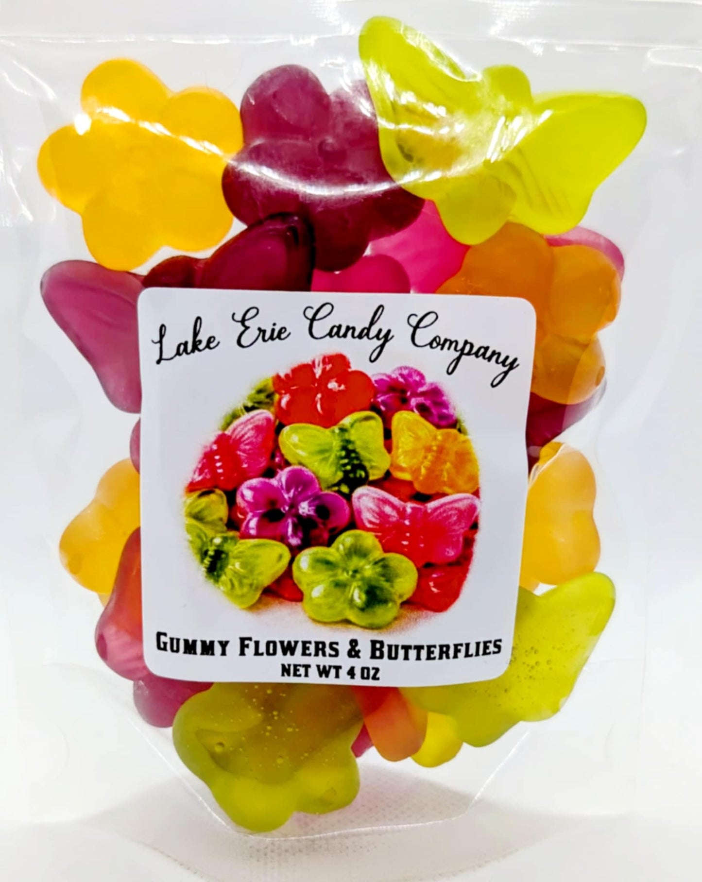 Gummy Flowers & Butterflies