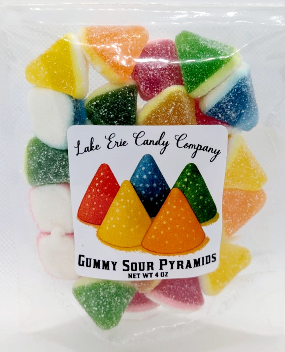 Gummy Sour Pyramids