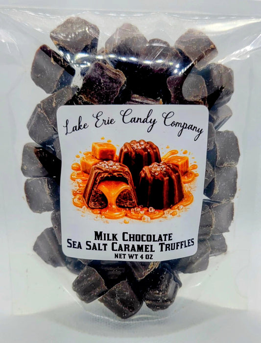 Milk Chocolate Sea Salt Caramel Truffles