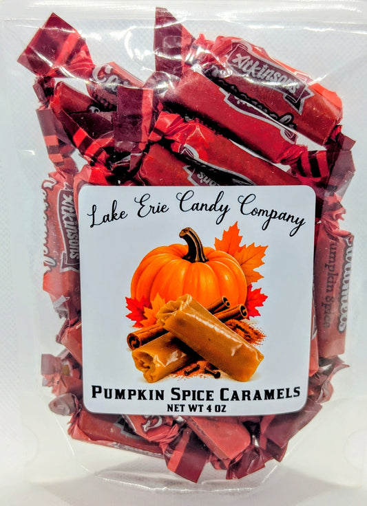 Pumpkin Spice Caramels