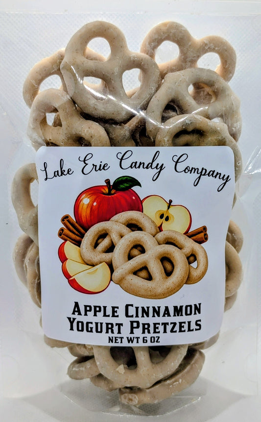 Apple Cinnamon Yogurt Pretzels
