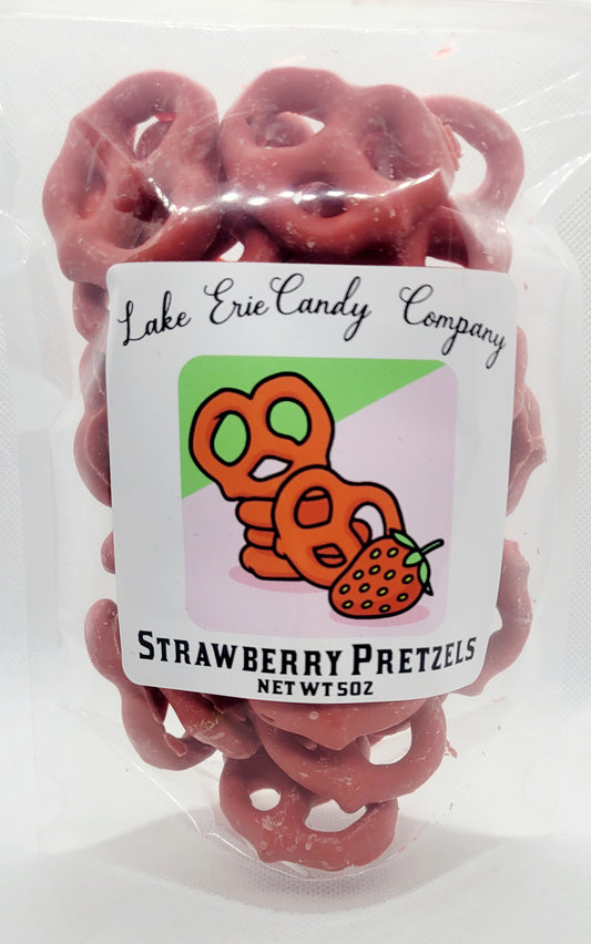 Strawberry Pretzels