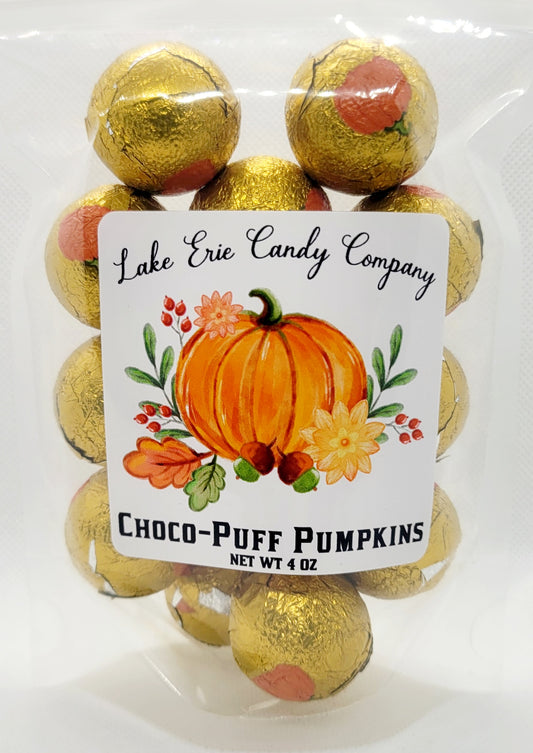 Choco-Puff Pumpkins