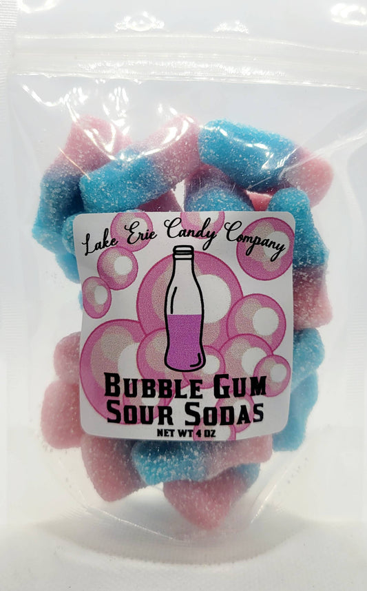 Bubble Gum Sour Sodas