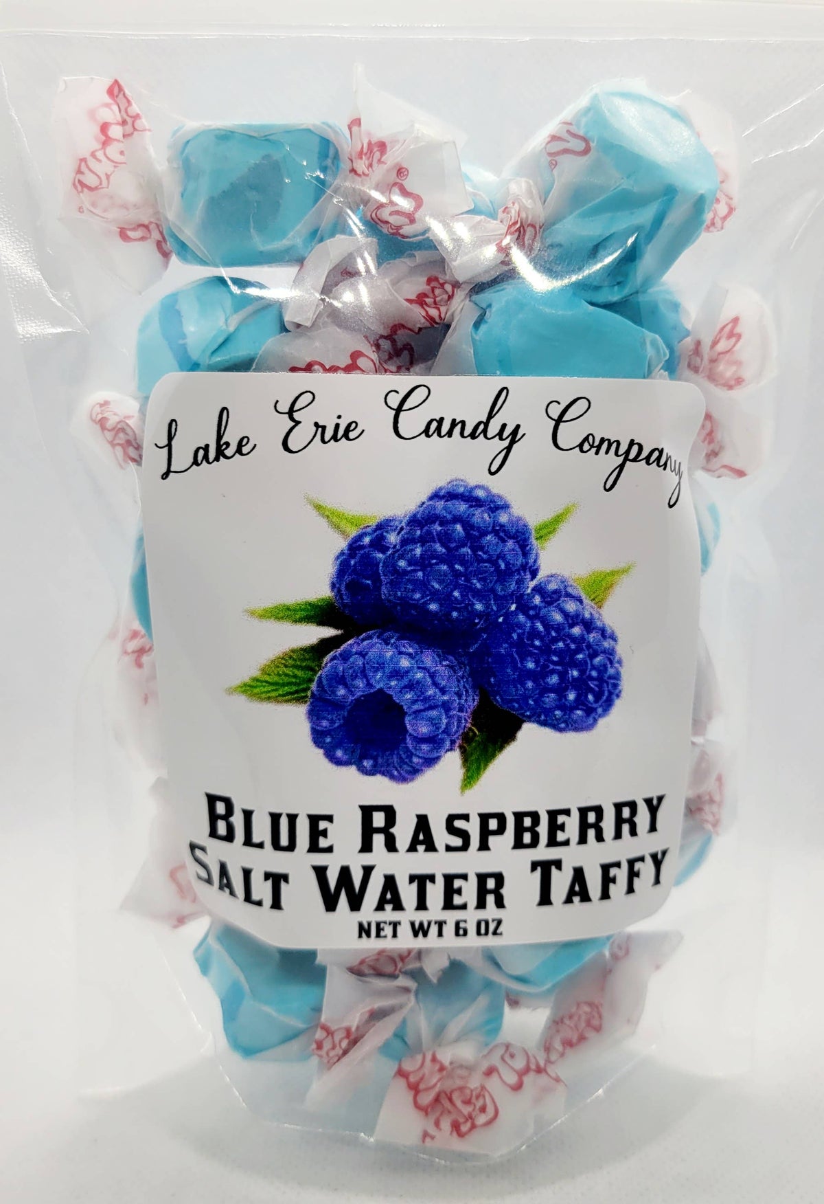 Blue Raspberry Salt Blue Raspberry Salt Water Taffy – Lake Erie Candy Company