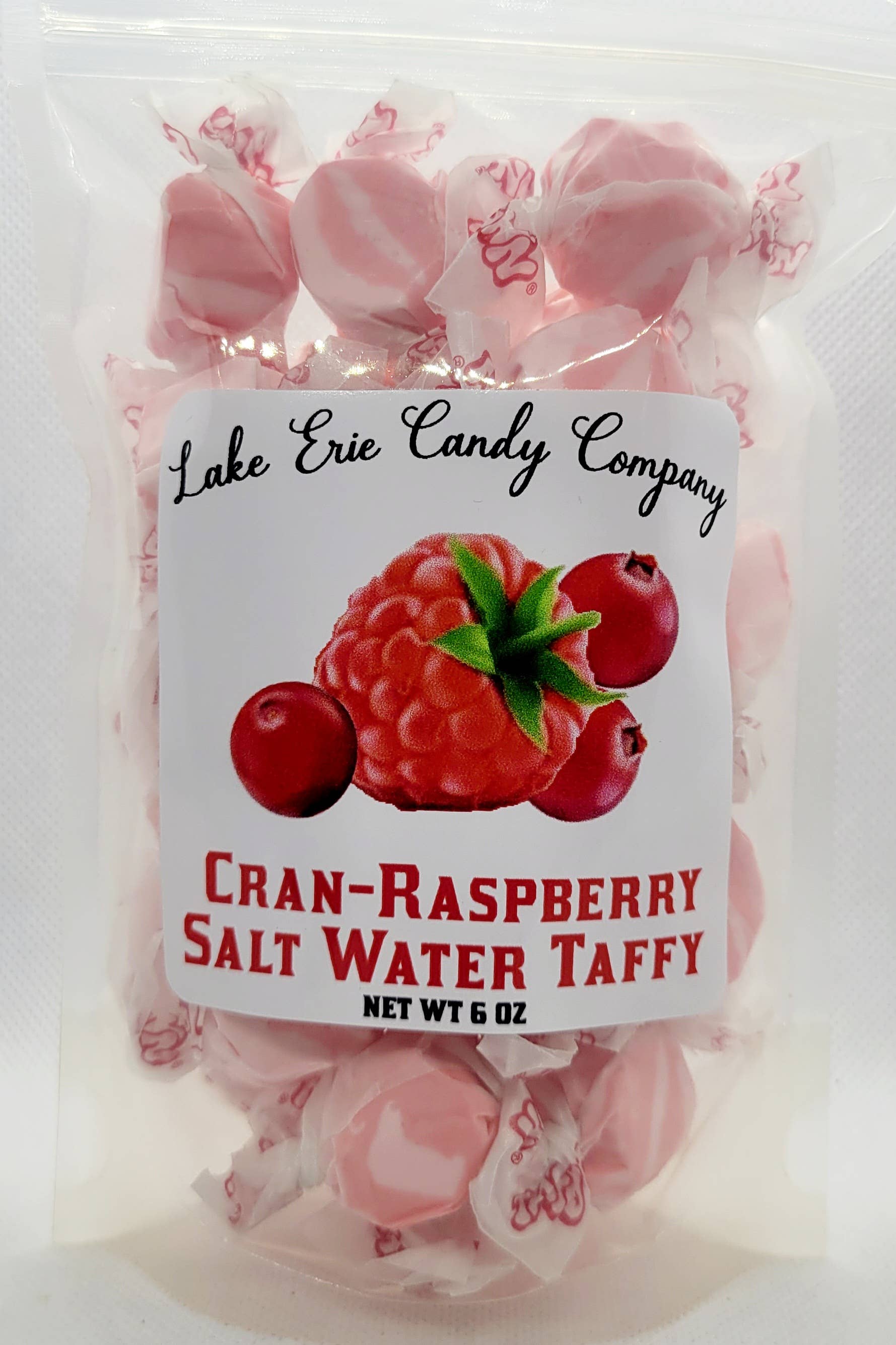 Cran-Raspberry Salt Water Taffy – Lake Erie Candy Company