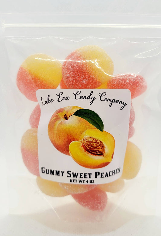Gummy Sweet Peaches