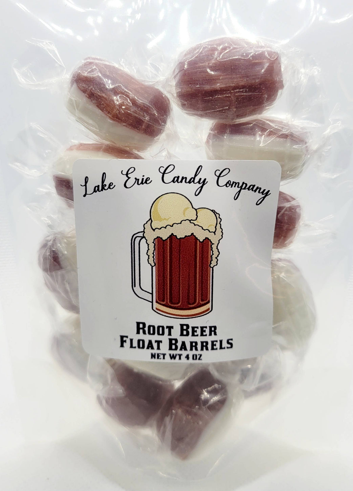 Float Candy Root Beer Float Barrels – Lake Erie Candy Company