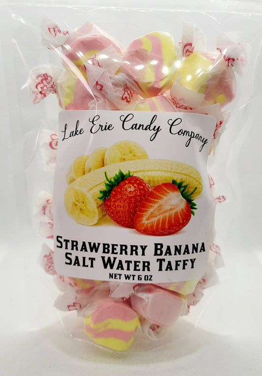 Strawberry Banana Salt Water Taffy