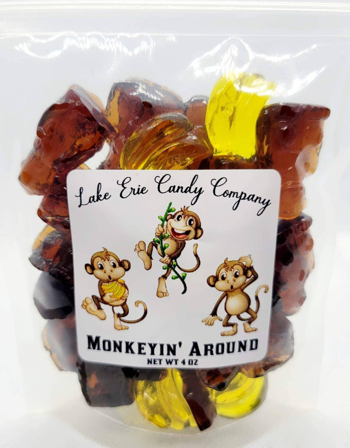 Monkeyin' Around (4d Gummy Monkeys & Bananas)