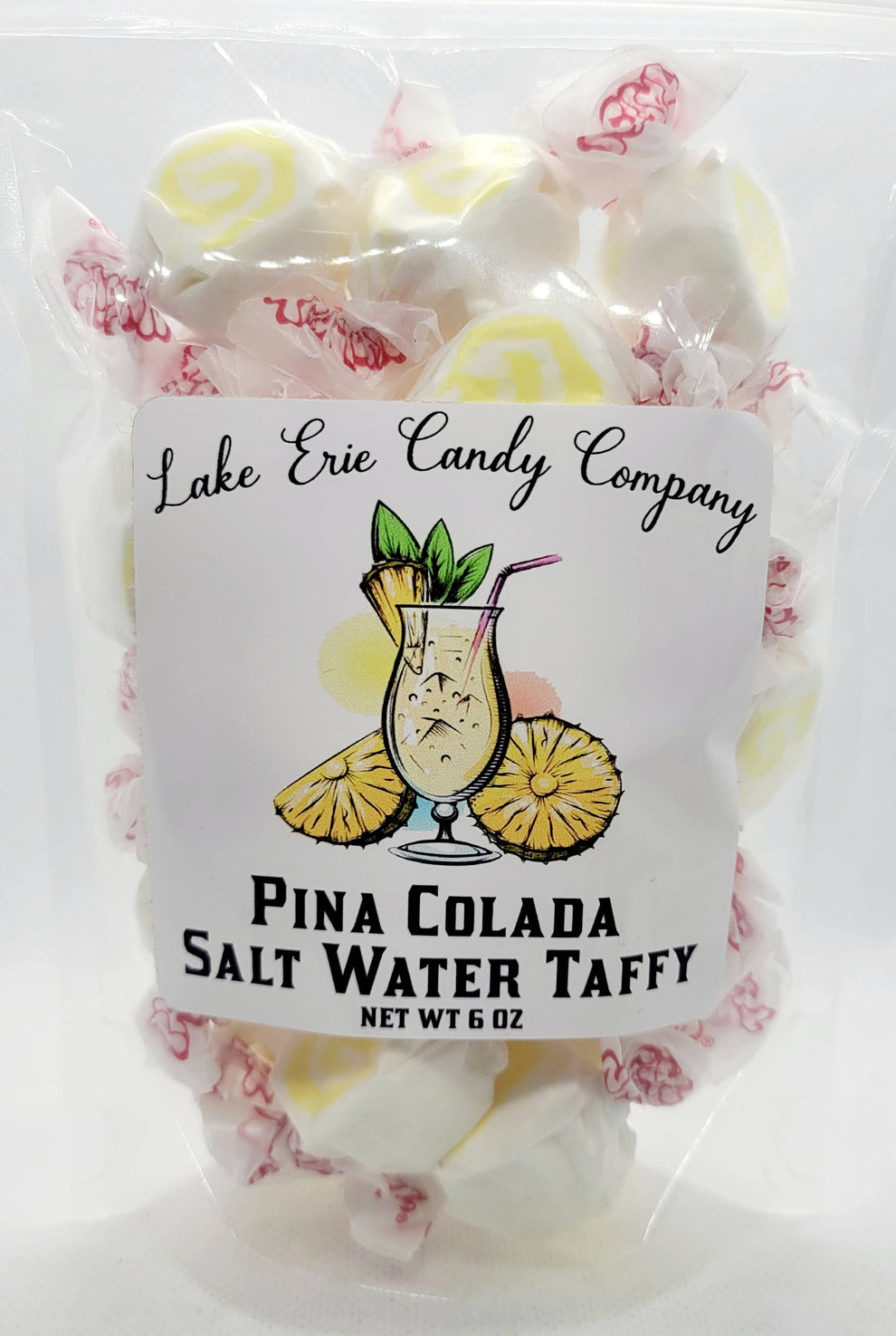 Pina Colada Salt Water Taffy – Lake Erie Candy Company