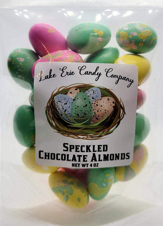 Speckled Chocolate Almonds