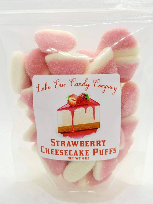 Strawberry Cheesecake Puffs